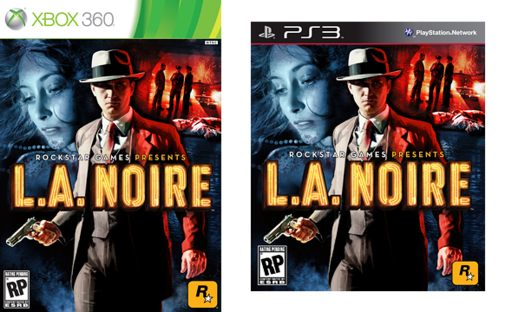 L.A.Noire - Офинальный бокс-арт L.A. Noire